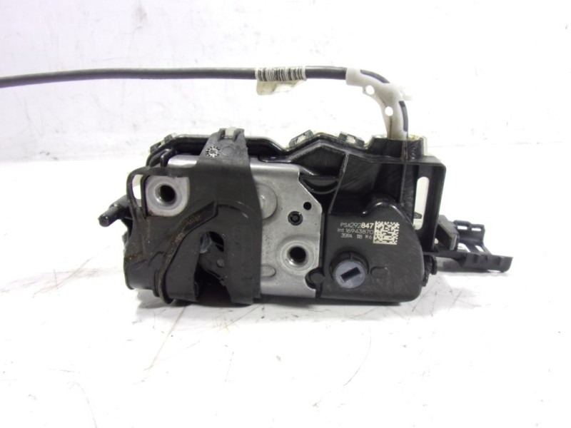 Recambio de cerradura puerta delantera derecha para peugeot 208 (p2) 1.2 puretech referencia OEM IAM 9829284780 16943870 