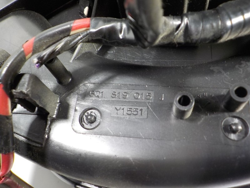 Recambio de motor calefaccion para skoda rapid 1.6 tdi dpf referencia OEM IAM 6Q1819015J 6Q1819015J 