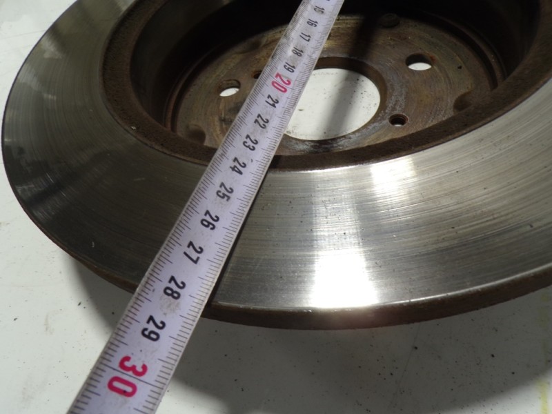 Recambio de disco freno trasero para toyota rav 4 (a3) executive referencia OEM IAM 4243142060  