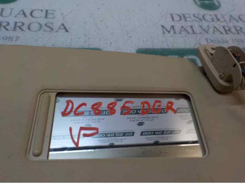 Recambio de parasol derecho para volkswagen touran (1t1) conceptline referencia OEM IAM 1T08575523V6  