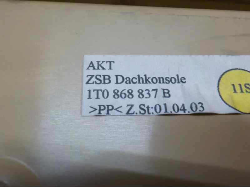 Recambio de piloto interior para volkswagen touran (1t1) conceptline referencia OEM IAM 3B0947105C7G8 1T0868837B 