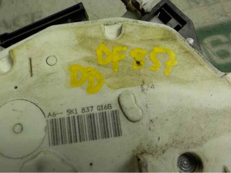 Recambio de cerradura puerta delantera derecha para volkswagen golf vi (5k1) 1.6 tdi dpf referencia OEM IAM   