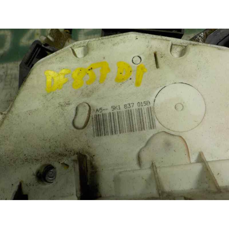 Recambio de cerradura puerta delantera izquierda para volkswagen golf vi (5k1) 1.6 tdi dpf referencia OEM IAM   