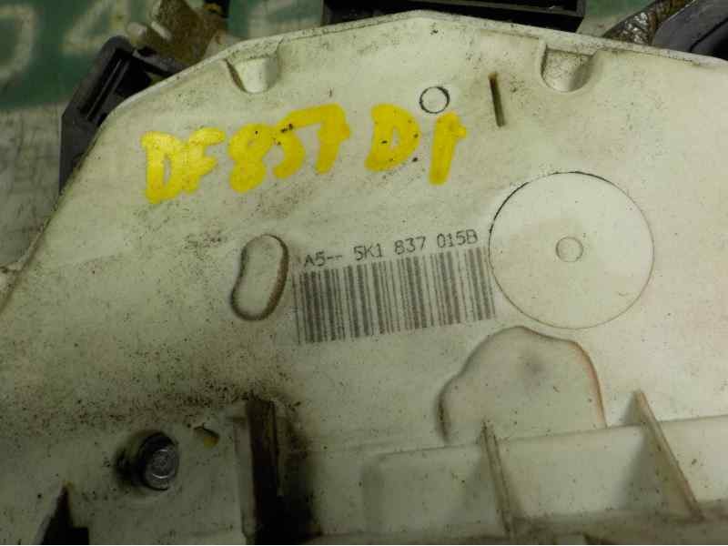 Recambio de cerradura puerta delantera izquierda para volkswagen golf vi (5k1) 1.6 tdi dpf referencia OEM IAM   