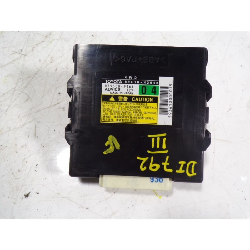 Recambio de modulo electronico para toyota rav 4 (a3) executive referencia OEM IAM 8963042040 8963042040 0795009361