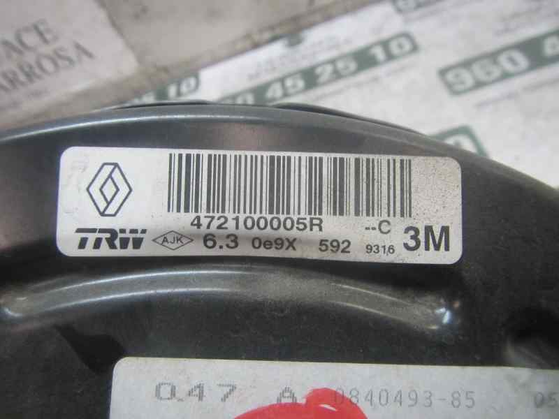 Recambio de servofreno para renault scenic iii grand dynamique referencia OEM IAM 472104219R 472100005R 