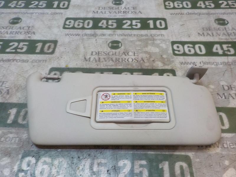 Recambio de parasol derecho para mercedes-benz clase b (w245) 2.0 cdi cat referencia OEM IAM A16981002107H48  