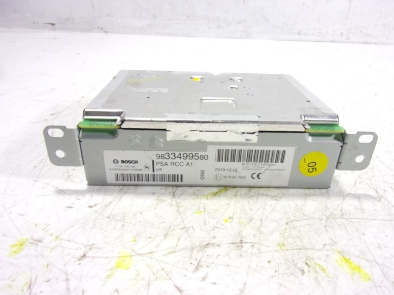 Recambio de sistema audio / radio cd para peugeot 208 (p2) 1.2 puretech referencia OEM IAM 1667298780 9833499580 