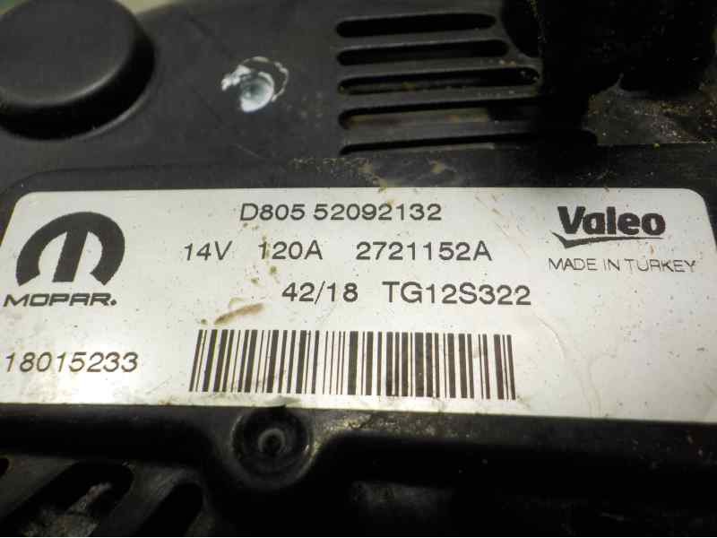 Recambio de alternador para fiat fiorino 1.3 16v m-jet cat referencia OEM IAM   