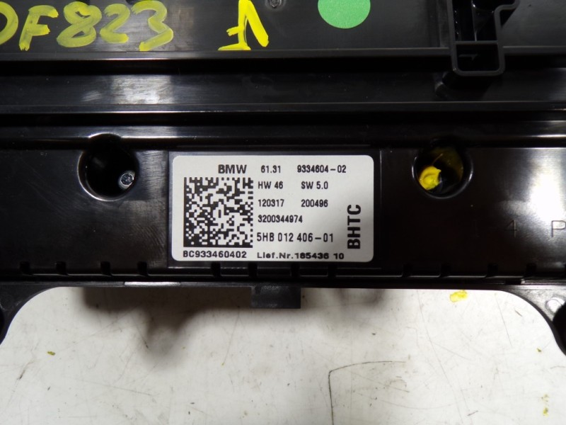 Recambio de mando climatizador para mini countryman (f60) 2.0 16v turbodiesel referencia OEM IAM 61319334604 933460402 