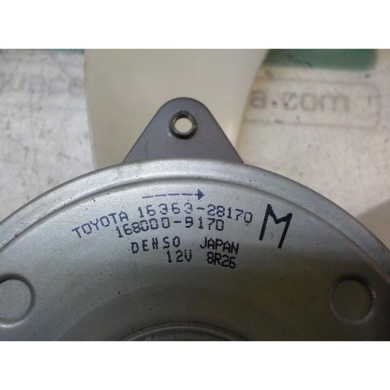 Recambio de electroventilador para toyota rav 4 2.0 d-4d cat referencia OEM IAM 1636128220 1636328170 1680009170