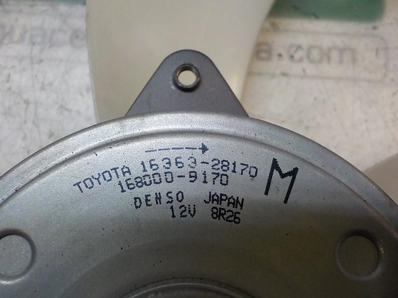 Recambio de electroventilador para toyota rav 4 2.0 d-4d cat referencia OEM IAM 1636128220 1636328170 1680009170