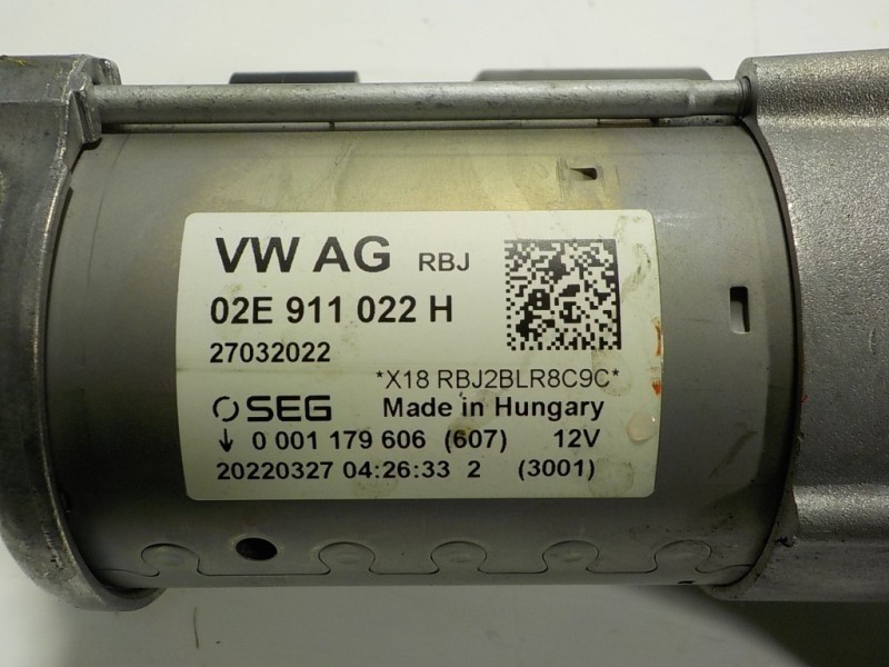 Recambio de motor arranque para cupra formentor 1.5 tsi referencia OEM IAM 02E911022H 02E911022H 