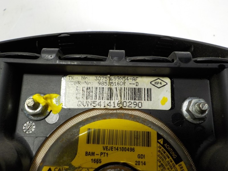 Recambio de airbag delantero izquierdo para dacia lodgy 1.2 16v tce cat referencia OEM IAM 985105160R 985105160R 