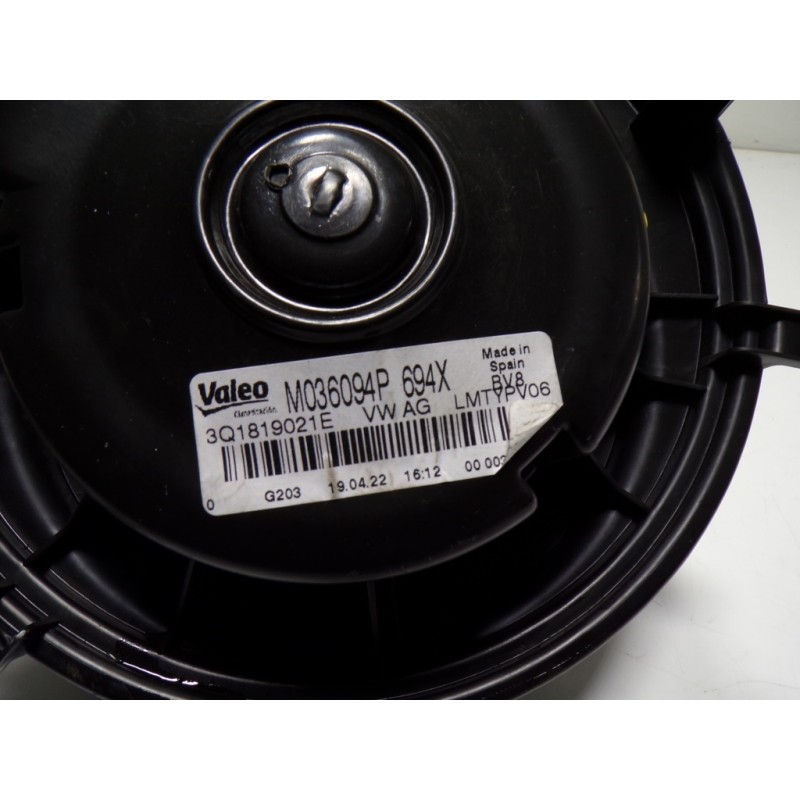 Recambio de motor calefaccion para cupra formentor 1.5 tsi referencia OEM IAM 3Q1819021E 3Q1819021E 3Q1819021C