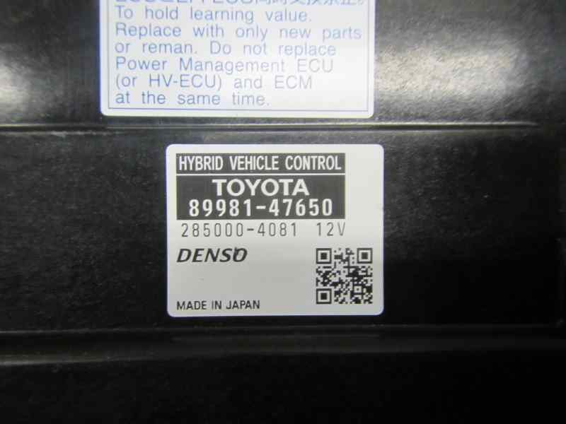 Recambio de modulo electronico para toyota prius+ 1.8 16v (híbrido) referencia OEM IAM 8998147650 8998147650 