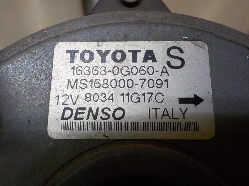 Recambio de electroventilador para toyota corolla (e12) 2.0 turbodiesel cat referencia OEM IAM   