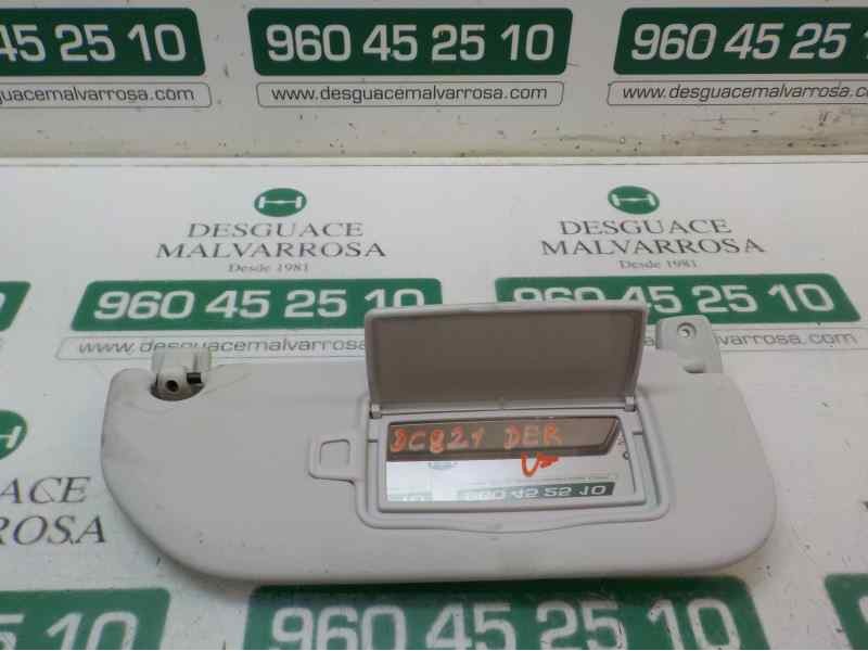 Recambio de parasol derecho para toyota aygo 1.0 vvti referencia OEM IAM 047410H080B0  