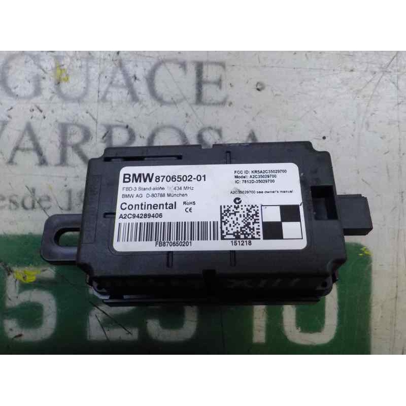 Recambio de modulo electronico para bmw serie x1 (f48) sdrive18d referencia OEM IAM 61358706502 870650201 A2C94289406