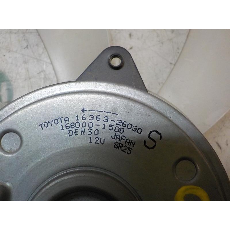 Recambio de electroventilador para toyota rav 4 2.0 d-4d cat referencia OEM IAM 1636128230 1636326030 1680001500