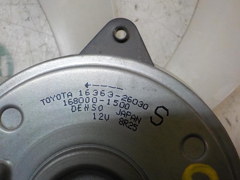 Recambio de electroventilador para toyota rav 4 2.0 d-4d cat referencia OEM IAM 1636128230 1636326030 1680001500