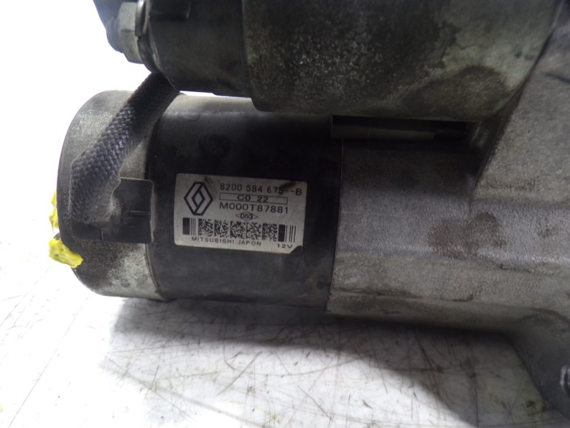 Recambio de motor arranque para renault kangoo 1.5 dci diesel referencia OEM IAM   