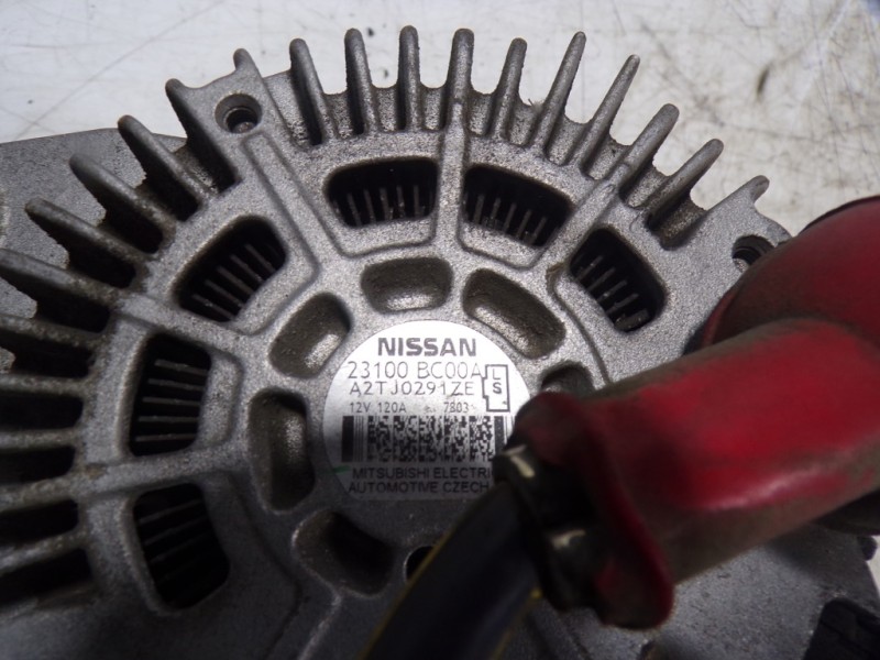 Recambio de alternador para nissan qashqai (j10) 1.6 16v cat referencia OEM IAM 23100BC00A 23100BC00A A2TJ0291ZE