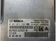 Recambio de centralita motor uce para citroën c4 grand picasso 1.6 16v hdi fap referencia OEM IAM 1943PY  0281013334 2