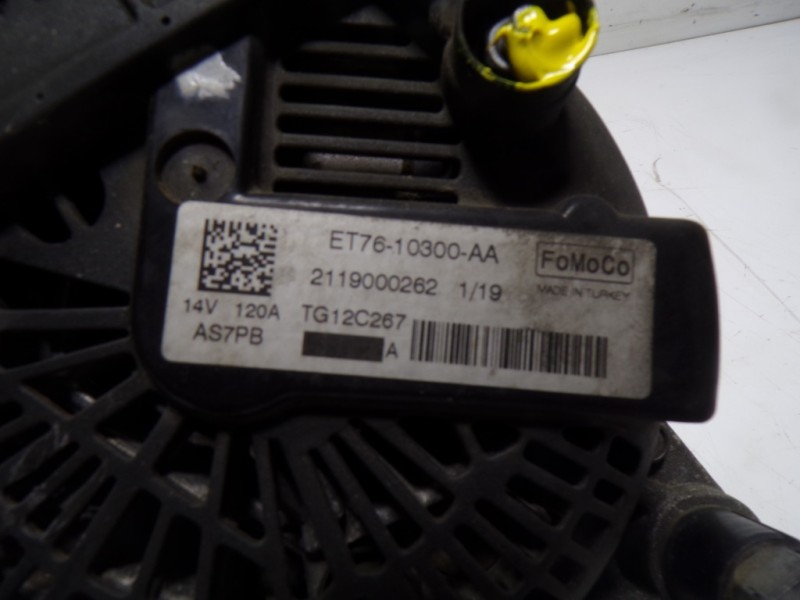 Recambio de alternador para ford transit courier 1.5 tdci cat referencia OEM IAM 2051880 ET7610300AA 