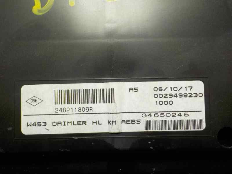 Recambio de cuadro instrumentos para smart forfour 0.9 turbo cat referencia OEM IAM A4539003604 248211809R 34650245