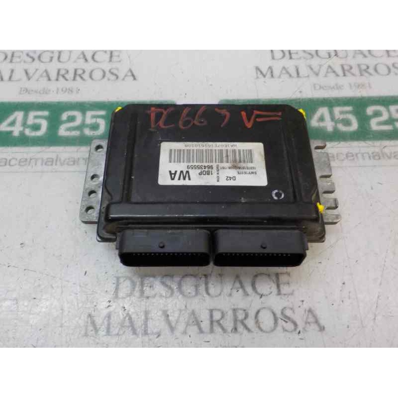 Recambio de centralita motor uce para chevrolet kalos 1.2 cat referencia OEM IAM   