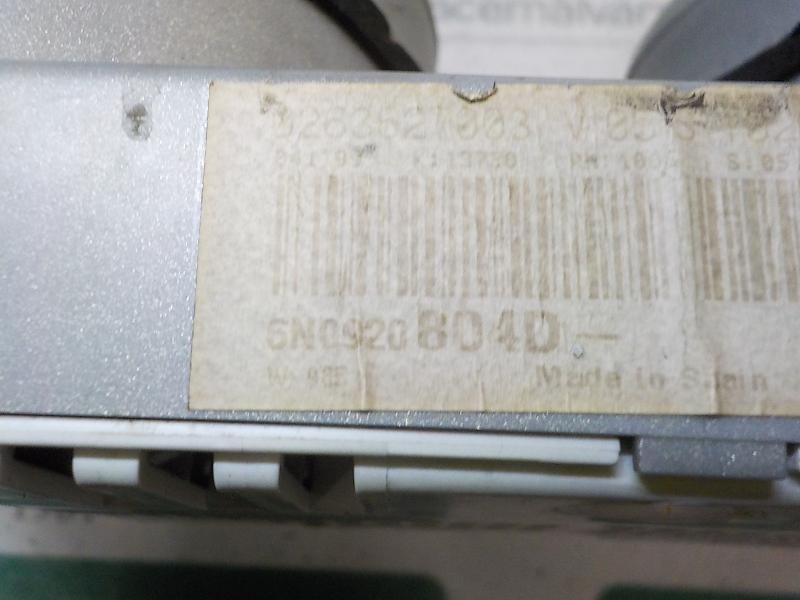 Recambio de cuadro instrumentos para volkswagen polo berlina (6n2) 1.4 16v referencia OEM IAM   