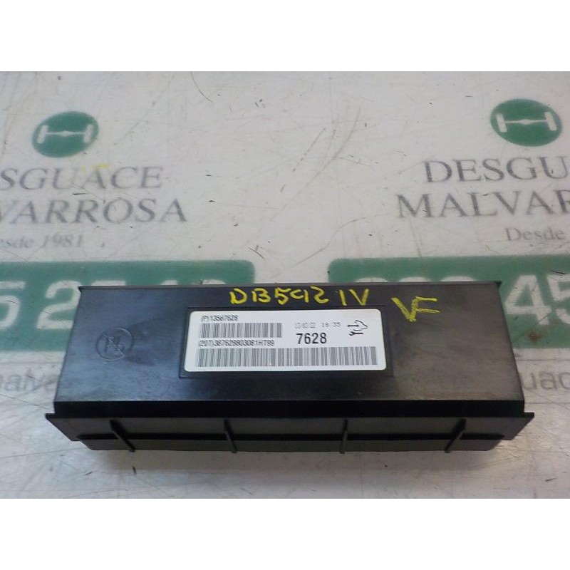 Recambio de modulo electronico para opel insignia berlina selective referencia OEM IAM 13587628  