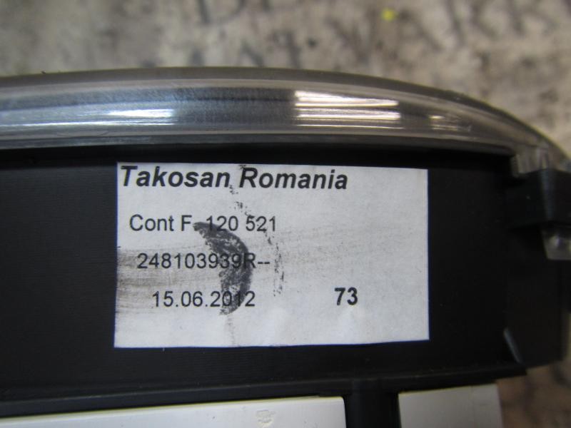Recambio de cuadro instrumentos para dacia sandero ambiance referencia OEM IAM 248108733R  