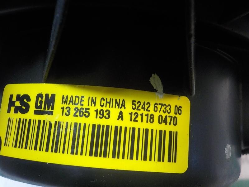 Recambio de motor calefaccion para opel insignia berlina selective referencia OEM IAM 13265193  