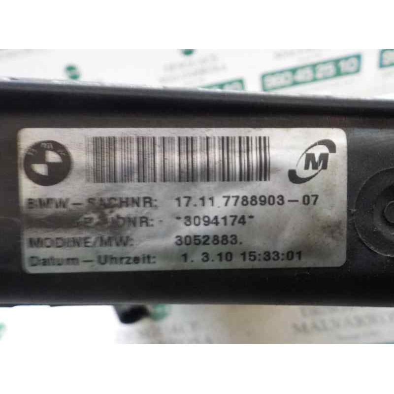 Recambio de radiador agua para bmw serie 1 berlina (e81/e87) 116d referencia OEM IAM 17117788903 17117788903 3094174