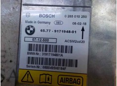 Recambio de centralita airbag para bmw x5 (e70) 3.0 turbodiesel cat referencia OEM IAM 65779240083 65779171948 0285010250 2