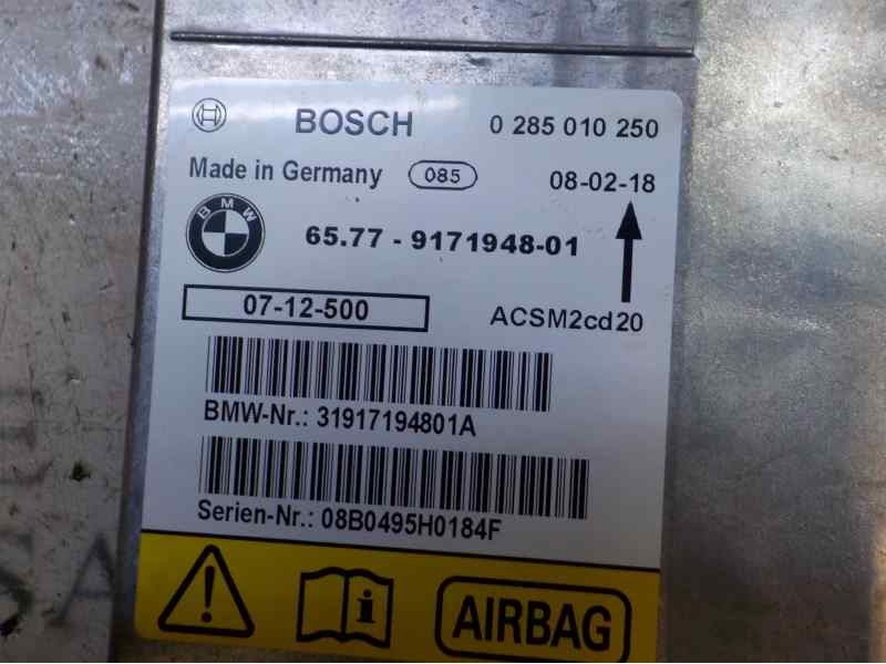 Recambio de centralita airbag para bmw x5 (e70) 3.0 turbodiesel cat referencia OEM IAM 65779240083 65779171948 0285010250