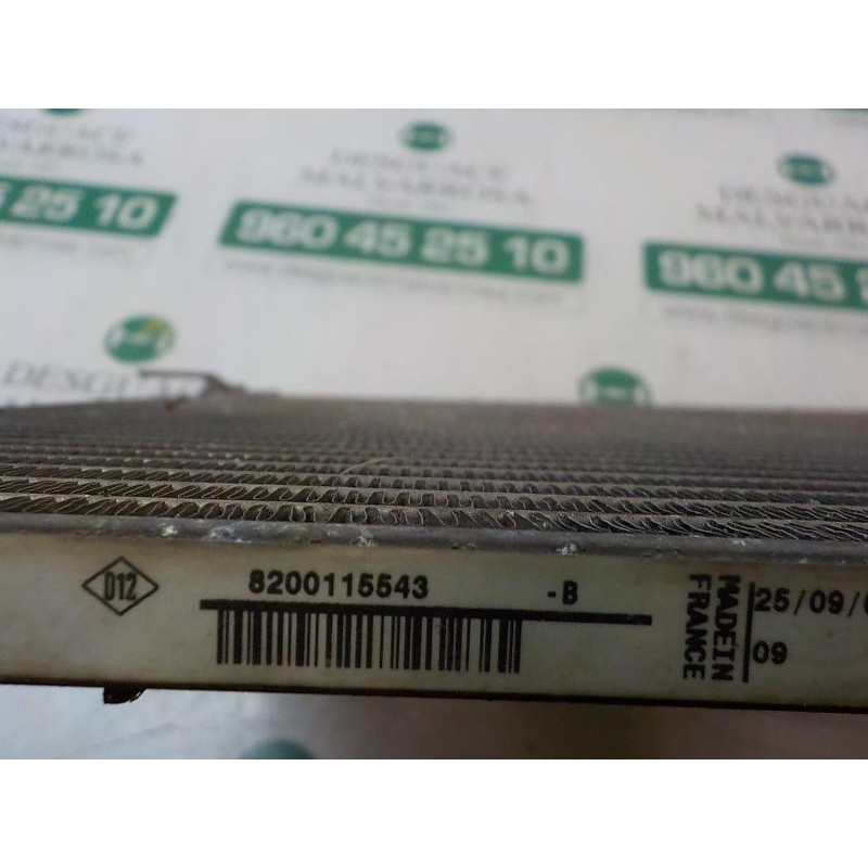 Recambio de condensador aire acondicionado para renault megane ii berlina 5p 1.9 dci diesel referencia OEM IAM   