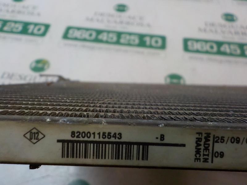 Recambio de condensador aire acondicionado para renault megane ii berlina 5p 1.9 dci diesel referencia OEM IAM   