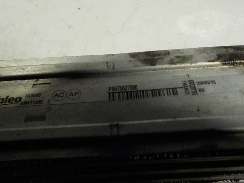 Recambio de intercooler para citroën c4 picasso 1.6 blue-hdi fap referencia OEM IAM  9675627980 
