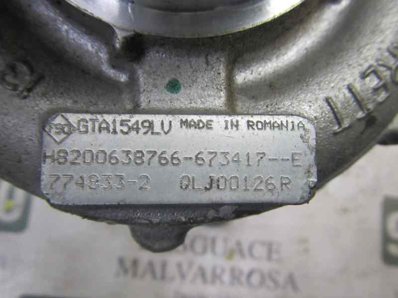 Recambio de turbocompresor para renault koleos 2.0 dci diesel fap referencia OEM IAM  QLJ00126R 