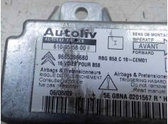 Recambio de centralita airbag para citroën c4 picasso tonic referencia OEM IAM 6546H9 9665396680 610955800 2