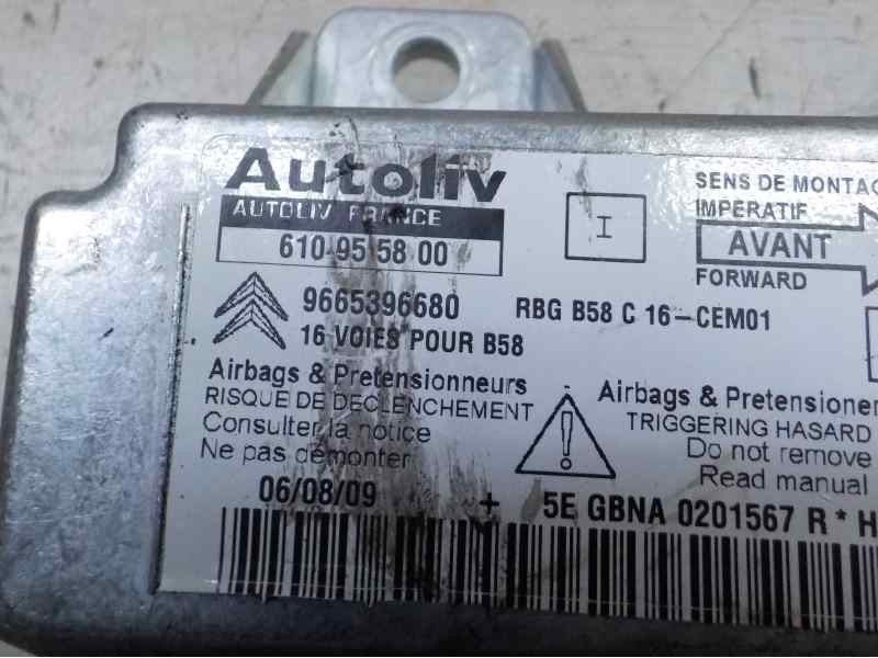 Recambio de centralita airbag para citroën c4 picasso tonic referencia OEM IAM 6546H9 9665396680 610955800