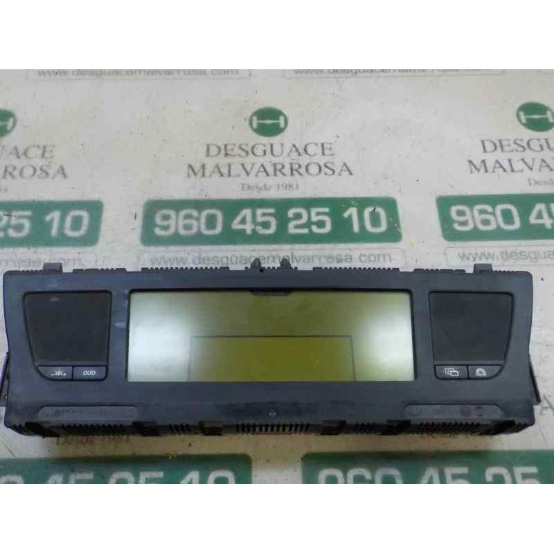 Recambio de cuadro instrumentos para citroën c4 picasso tonic referencia OEM IAM 6103AP P9666217280 