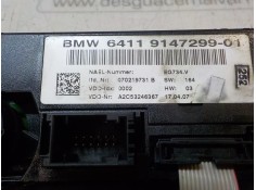 Recambio de mando climatizador para bmw serie 1 berlina (e81/e87) 116d referencia OEM IAM 64119199260 6411914729901 A2C53246367 2