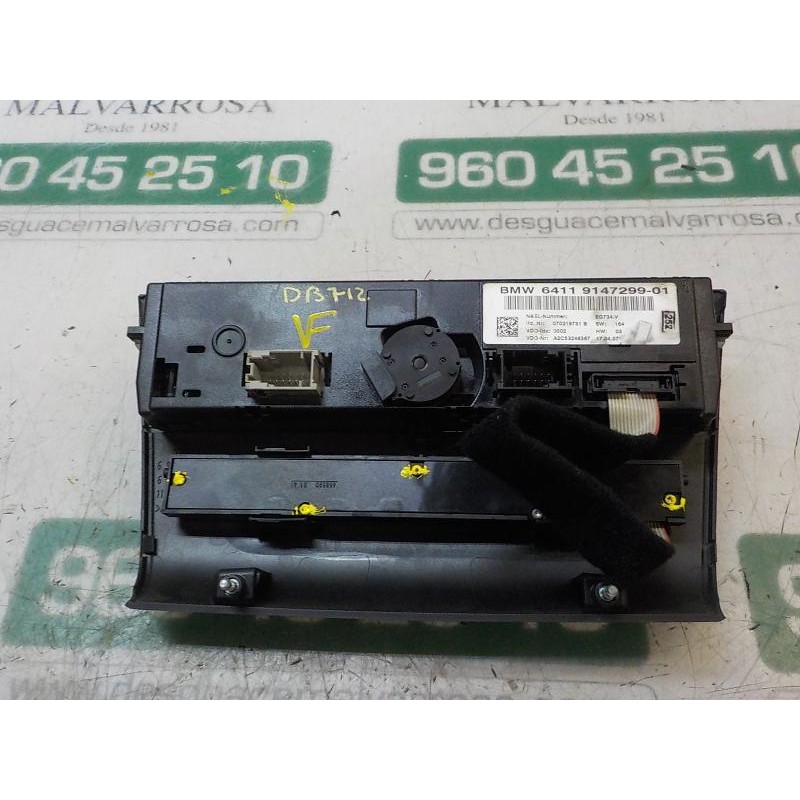 Recambio de mando climatizador para bmw serie 1 berlina (e81/e87) 116d referencia OEM IAM 64119199260 6411914729901 A2C53246367