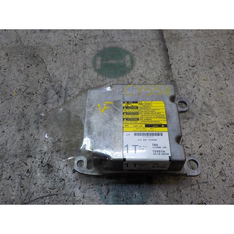 Recambio de centralita airbag para toyota yaris 1.4 turbodiesel cat referencia OEM IAM 891700D440 891700D230 212986105