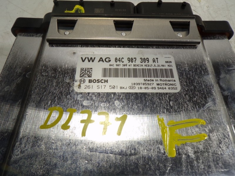 Recambio de centralita motor uce para volkswagen polo 1.0 tsi referencia OEM IAM 04C906026BD2G0 04C907309AT 0261S17501