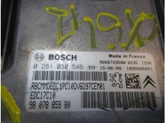 Recambio de centralita motor uce para citroën c-elysée seduction referencia OEM IAM 1609339680   2